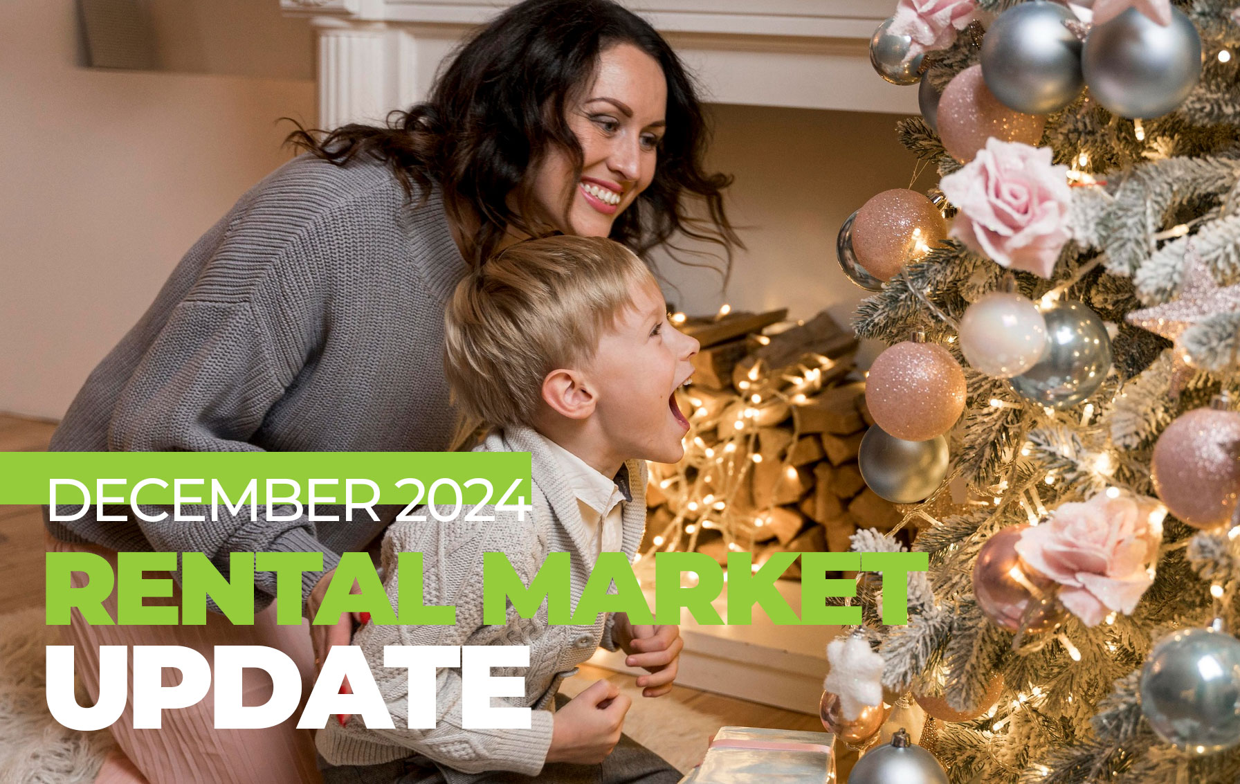 Metro Denver Rental Market Update: December 2024 - mom and son on christmas