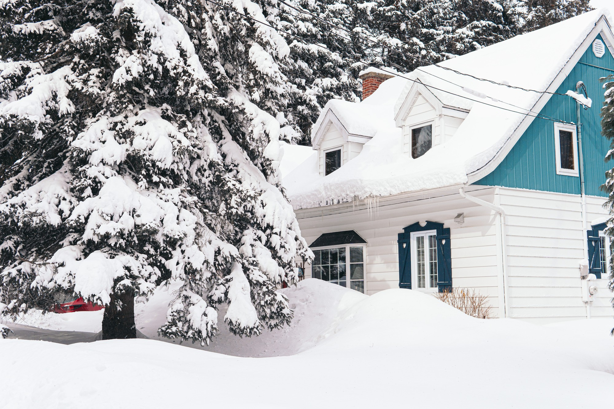 Top 7 Mistakes to Avoid for Owners Leasing for the First Time in Colorado - one being not preparing for harsh weather like this snowed in house